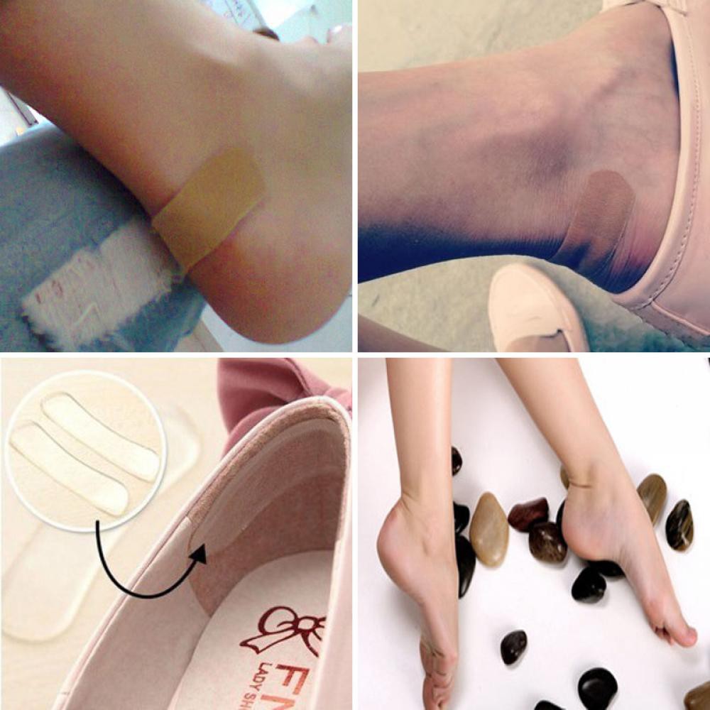 1 Pair Silicone Gel Heel Cushion protector Feet Care Shoe Insert Pad Insole