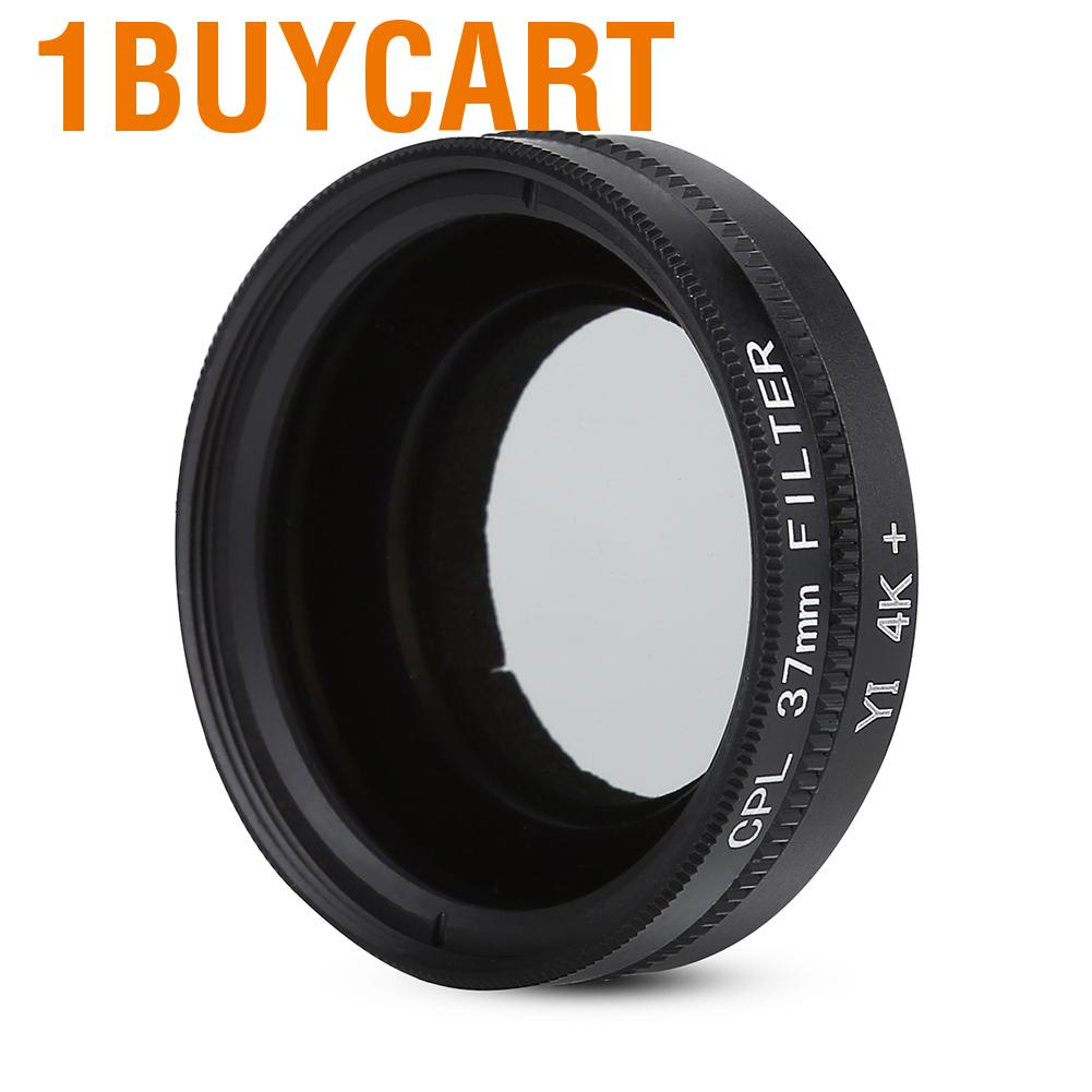 Bộ lọc hiệu ứng 37mm kèm nắp đậy bảo vệ cho ống kính máy ảnh Xiaomi Yi 4k/4k+/Lite