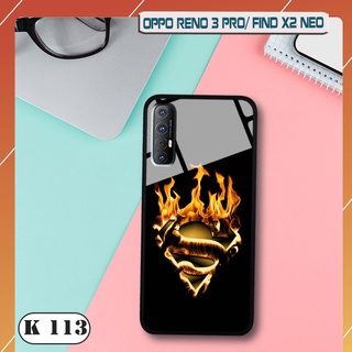 Ốp lưng kính cường lực điện thoại OPPO RENO 3 PRO/ FIND X2 NEO