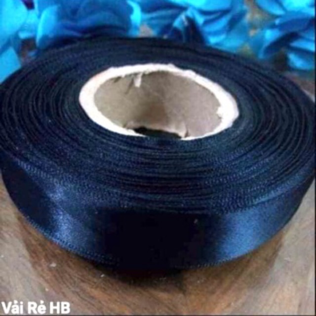 Ruy băng đen bản 2 cm
