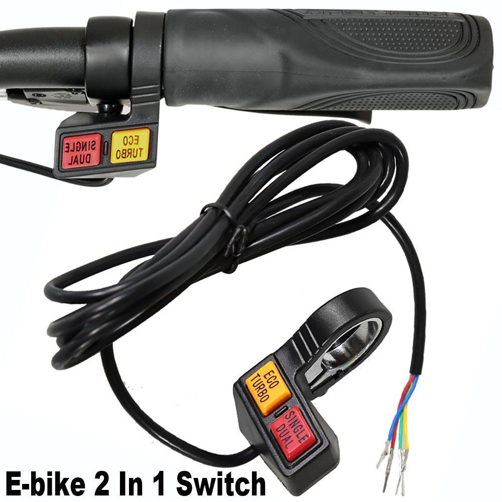 Công Tắc Bật / Tắt 2 Trong 1 Thông Dụng Cho Xe Đạp Điện