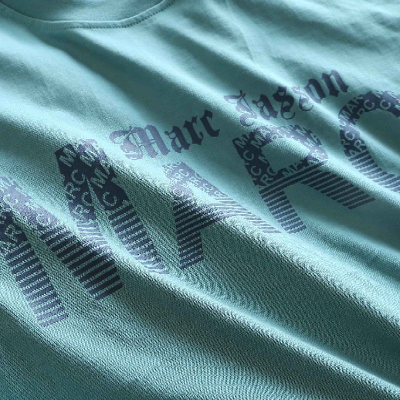 Áo thun Marc tròn in tay