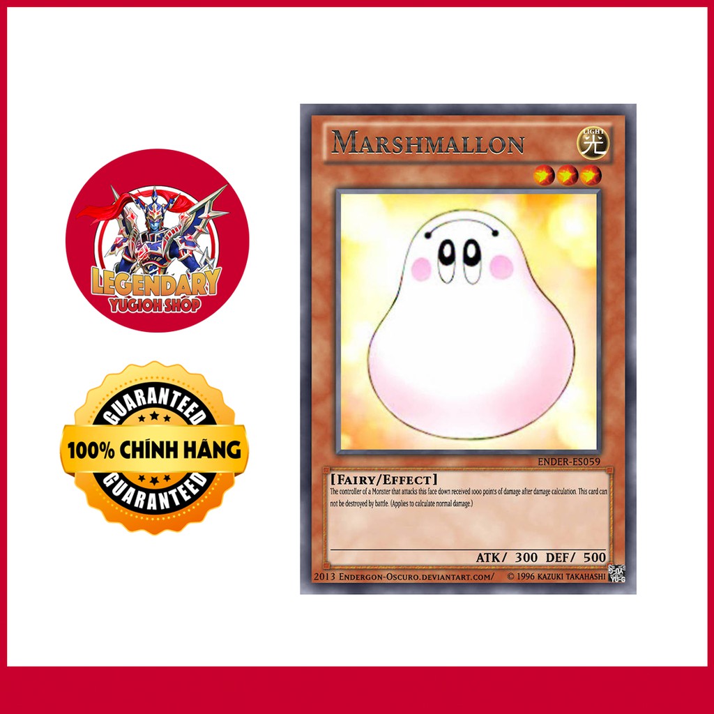 EN]Thẻ Bài Yugioh Chính Hãng] Marshmallon