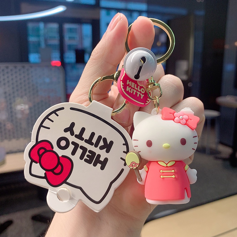 SANRIO Móc Khóa Hello Kitty Xinh Xắn Đáng Yêu