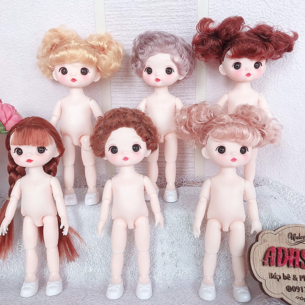 Búp Bê Em Bé Ngộ Nghĩnh Baboliy Ob11 BJD 1/12 Cao 16cm 13 Khớp