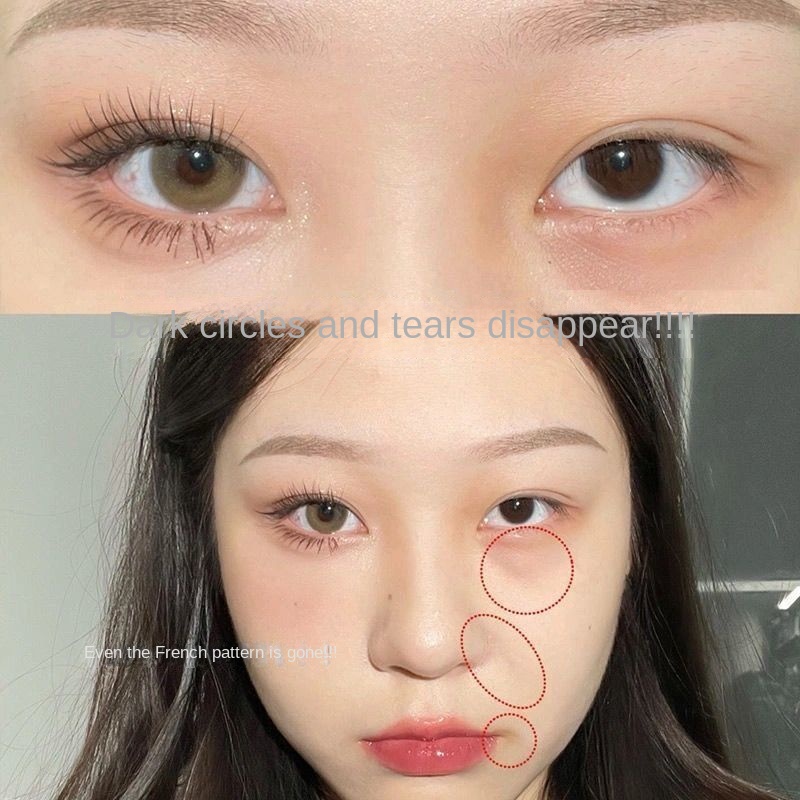 Kem Nền Che Khuyết Điểm Ba Màu Che Phủ Đốm Mụn Và Quầng Thâm Chống Thấm Nước