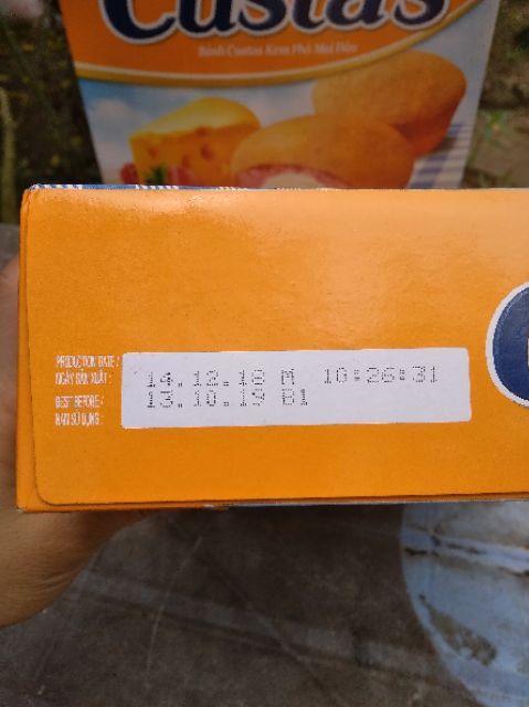 BÁNH CUSTAS KEM PHÔ MAI DÂU 282G