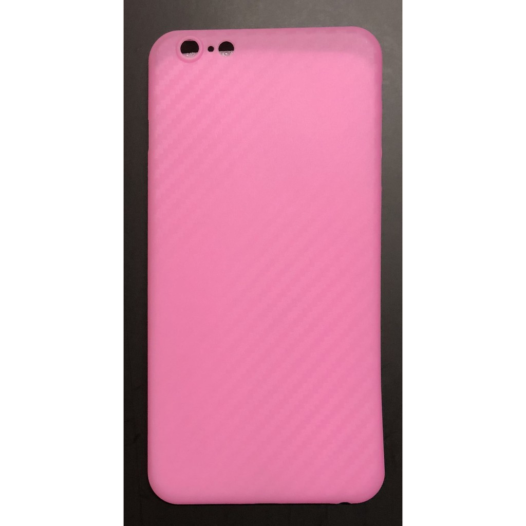 Combo 2 Ốp lưng nhựa vân carbon cho IPhone 6/6S/7/8Plus