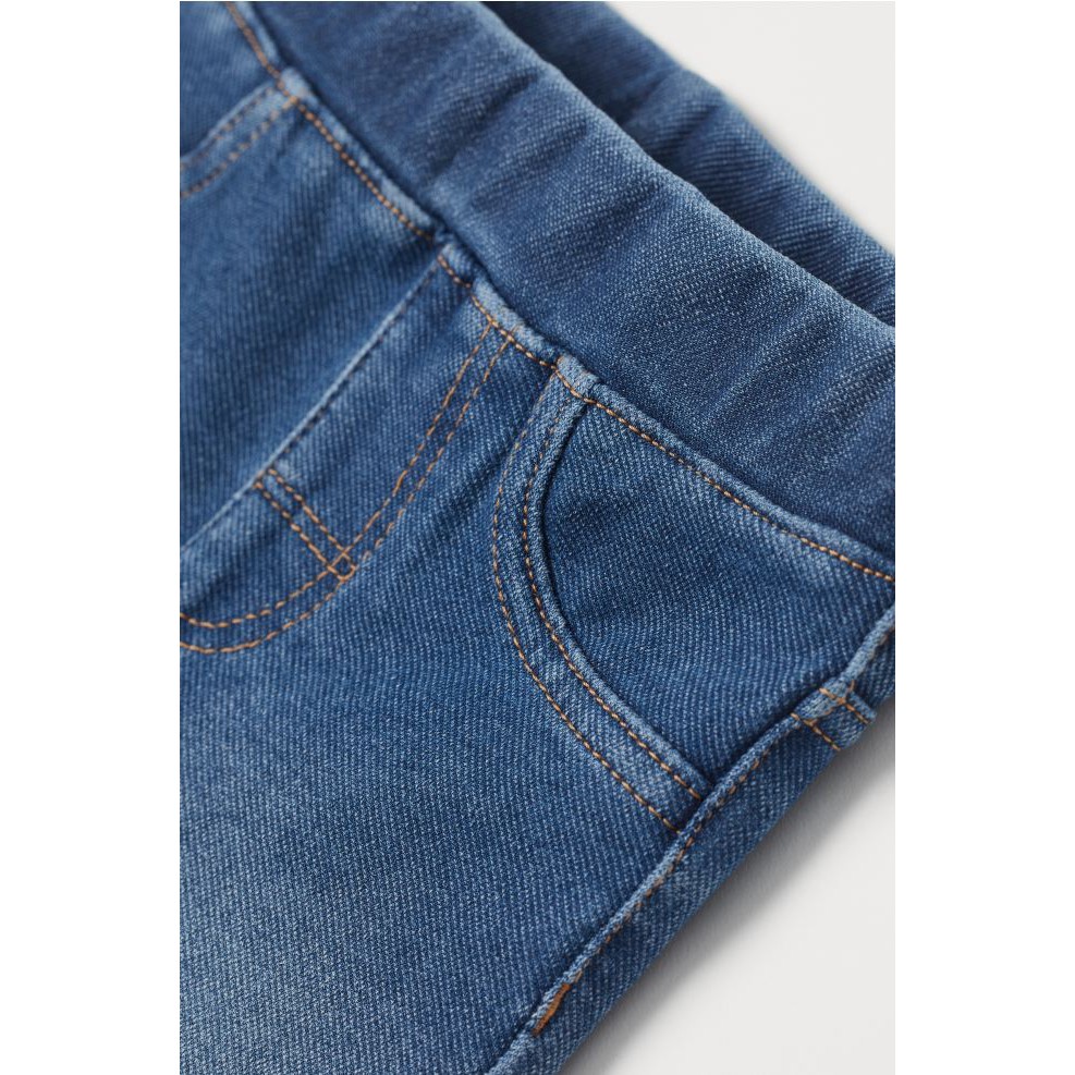 Quần denim jegging xanh HM H&M sz 9m-4y_hàng chính hãng authentic