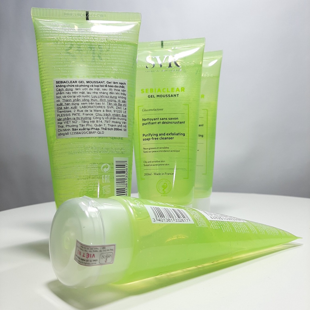 Gel rửa mặt dành cho da nhờn mụn SVR 200ml | BigBuy360 - bigbuy360.vn