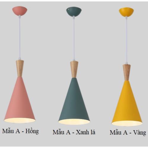 [Hàng Xịn Sò] Đèn Thả Trần Kiểu Dáng Bắc Âu Chao A/B/C, Đèn Thả Trần Trang Trí Nhà Hàng Phòng Khách