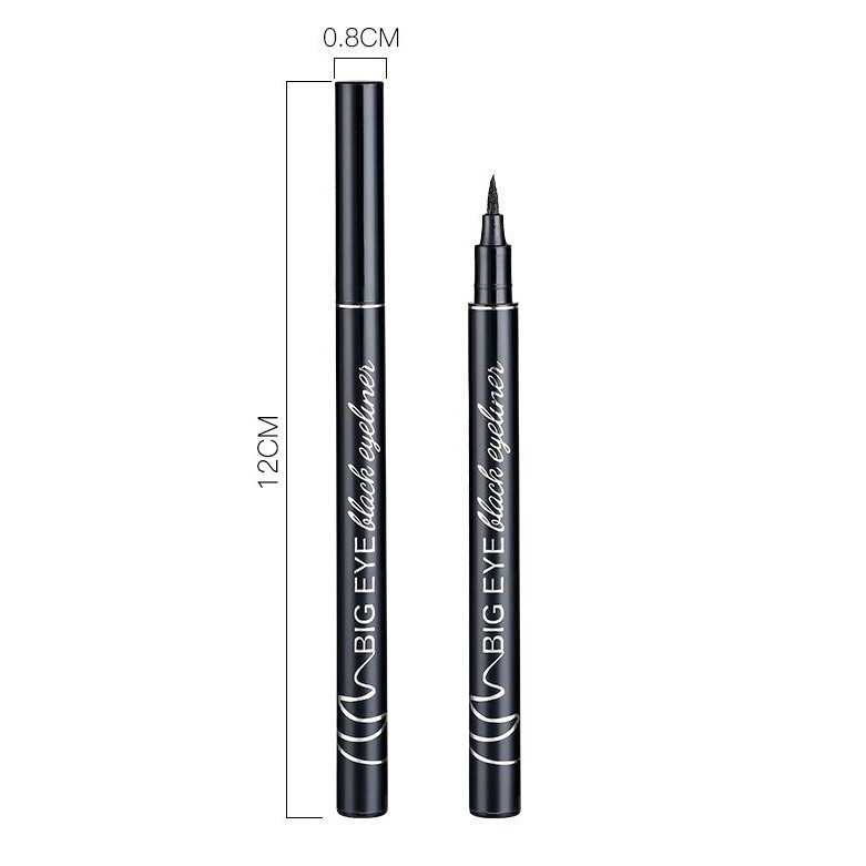 Bút kẻ mắt nước BIG EYE màu đen lâu trôi và không nhòe, bút kẻ mí mắt FEY BEAUTY A6 | BigBuy360 - bigbuy360.vn