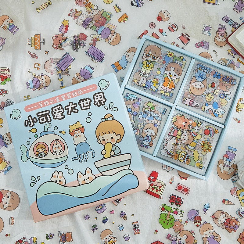 Sticker 2D Họa Tiết Đẹp Dễ Thương