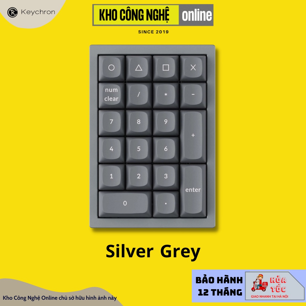 Bàn phím số Keychron Q0 custom QMK - BẢN FULL