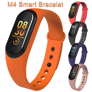 MớiM4Màn Hình Màu Của Vòng Đeo Tay Thông Minh Đo Nhịp Tim Huyết Áp Theo Dõi Sức Khỏe Bluetooth Thể Thao Đa Bước Vòng Đeo Tay