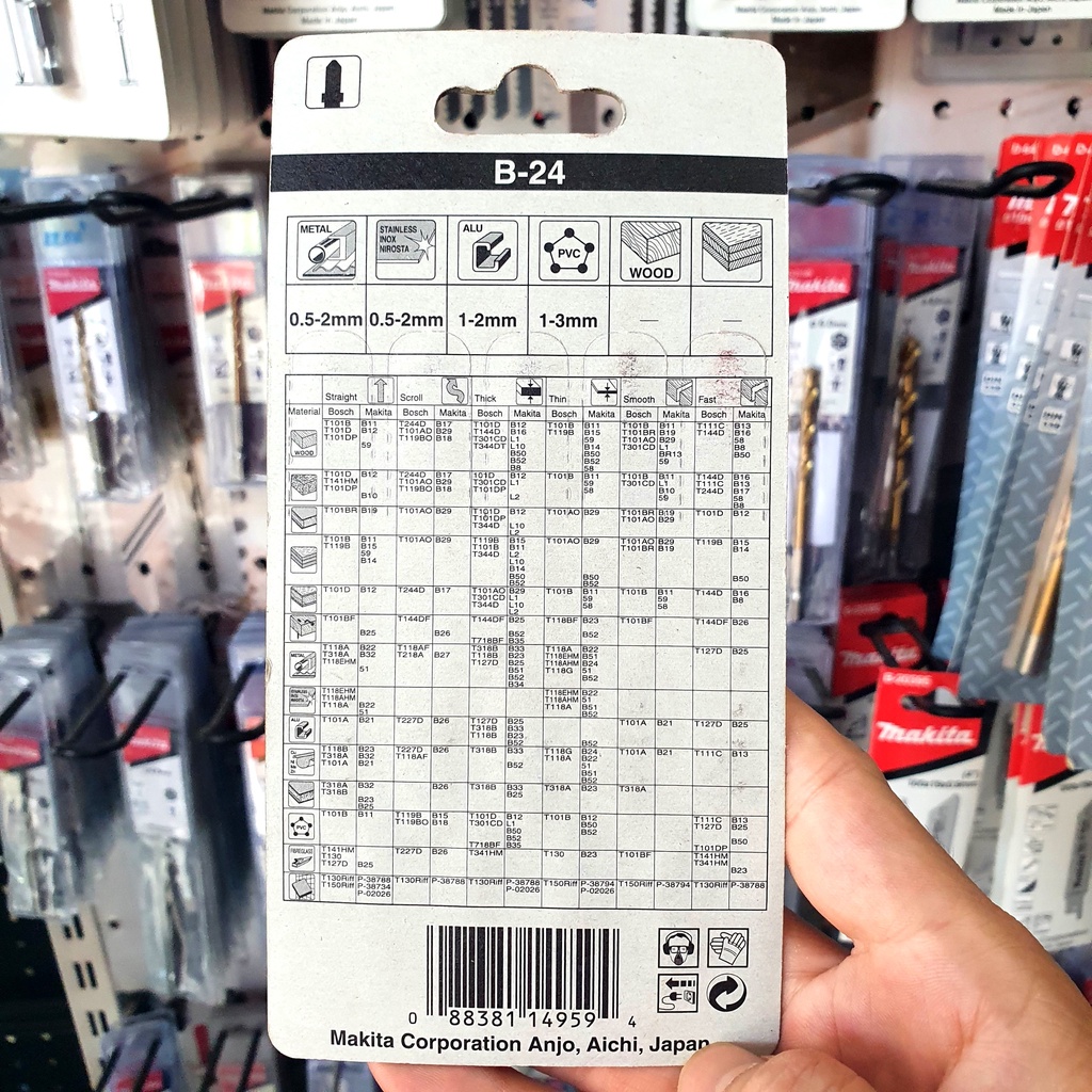 Lưỡi cưa lọng A-85759 Makita dùng cho Inox, sắt thép