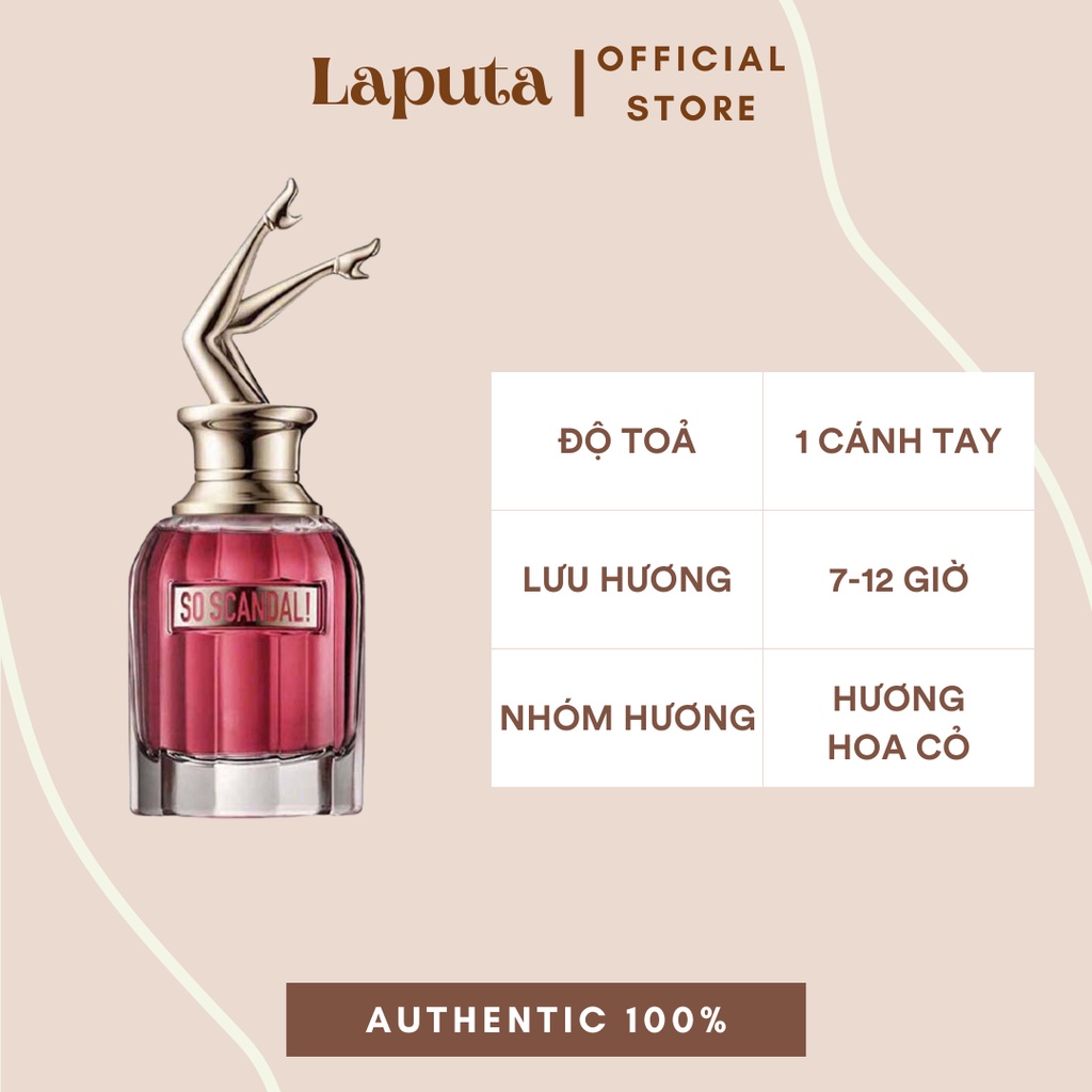 Nước Hoa Nữ So Scandal EDP ngọt ngào, quyến rũ