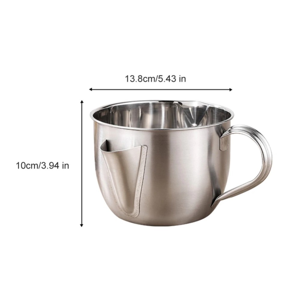Ca tách dầu mỡ cho nước dùng trong hơn không bị tích mỡ Kt 13x10cm (ảnh thật)