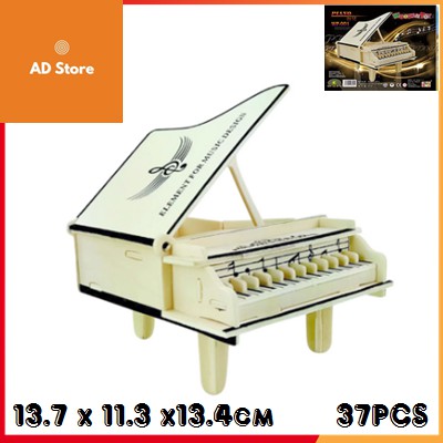 Đồ chơi lắp ghép gỗ 3D Đàn Piano