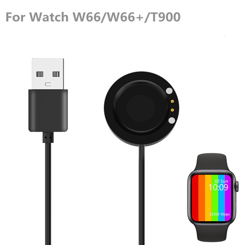 Đế Sạc Nhanh Có Dây Cáp USB Cho Đồng Hồ Thông Minh W66