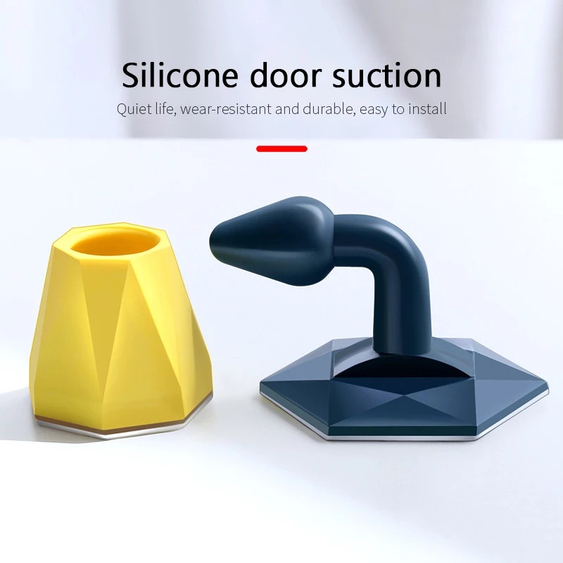 Miếng Silicone Chặn Cửa Chống Va Đập Tiện Dụng