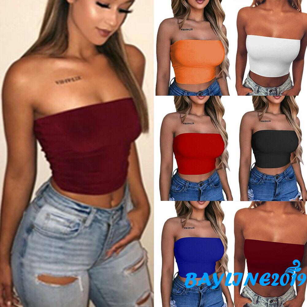 Áo Lửng Trễ Vai Quyến Rũ Dành Cho Nữ