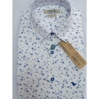 Áo sơ mi cộc tay Việt Tiến 100% cotton (0019- 580k)