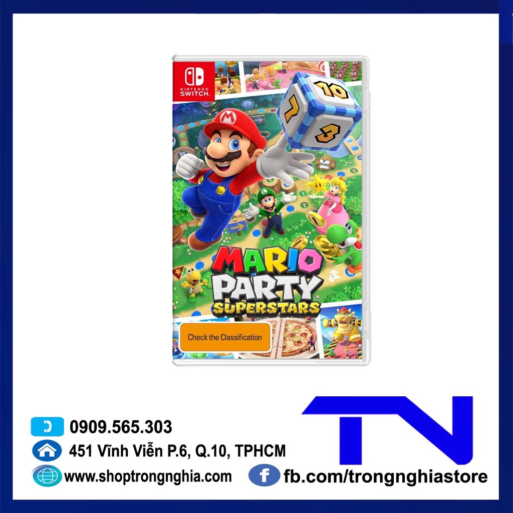 Thẻ game Nintendo Switch - Mario Party SuperStars | BigBuy360 - bigbuy360.vn