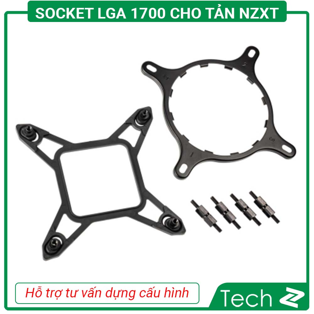 Gông socket LGA 1700 cho tản nước NZXT với CPU Intel 12th + 13th