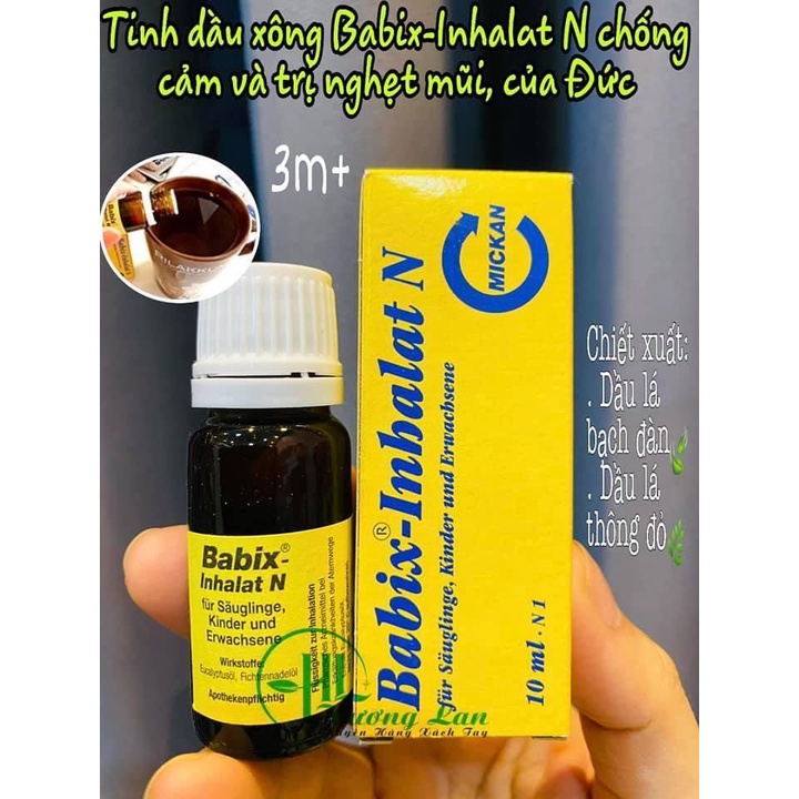 Tinh Dầu Xông Cho Bé