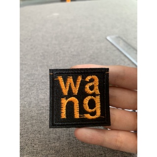 Logo thêu chữ wang