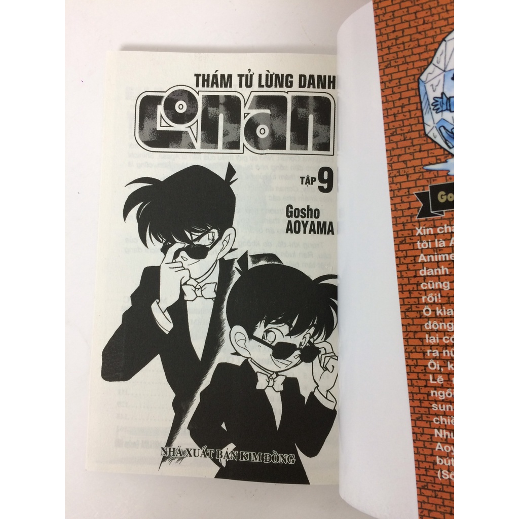 Sách - Thám tử lừng danh Conan - Tập 9