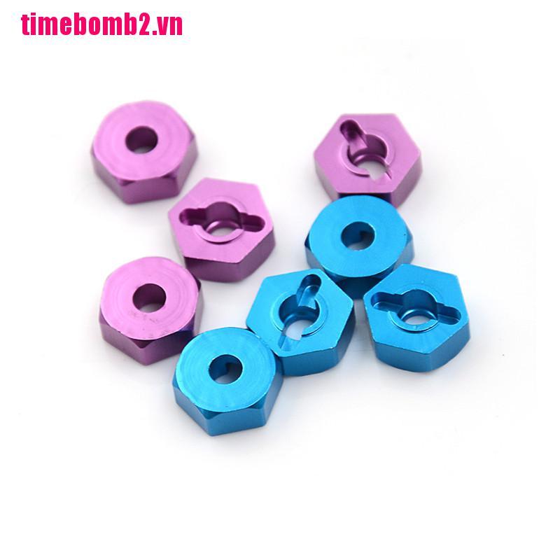 Bộ 4 Đai Ốc Lục Giác 12mm Bằng Nhôm Cho Trục HSP
