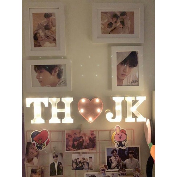 Bộ đèn decord BTS