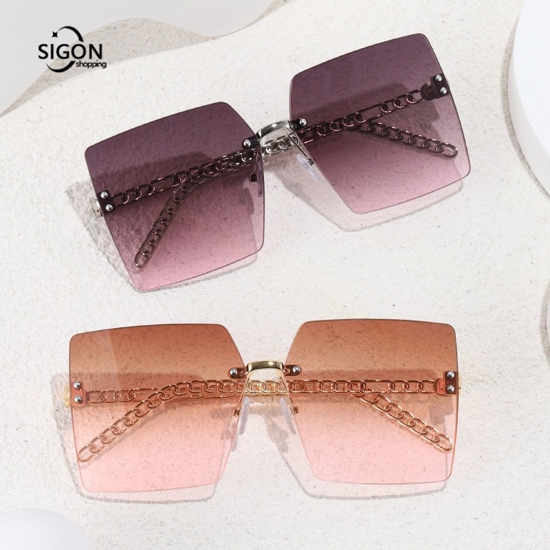 Kính mát gọng vuông chống bức xạ cho cặp đôi