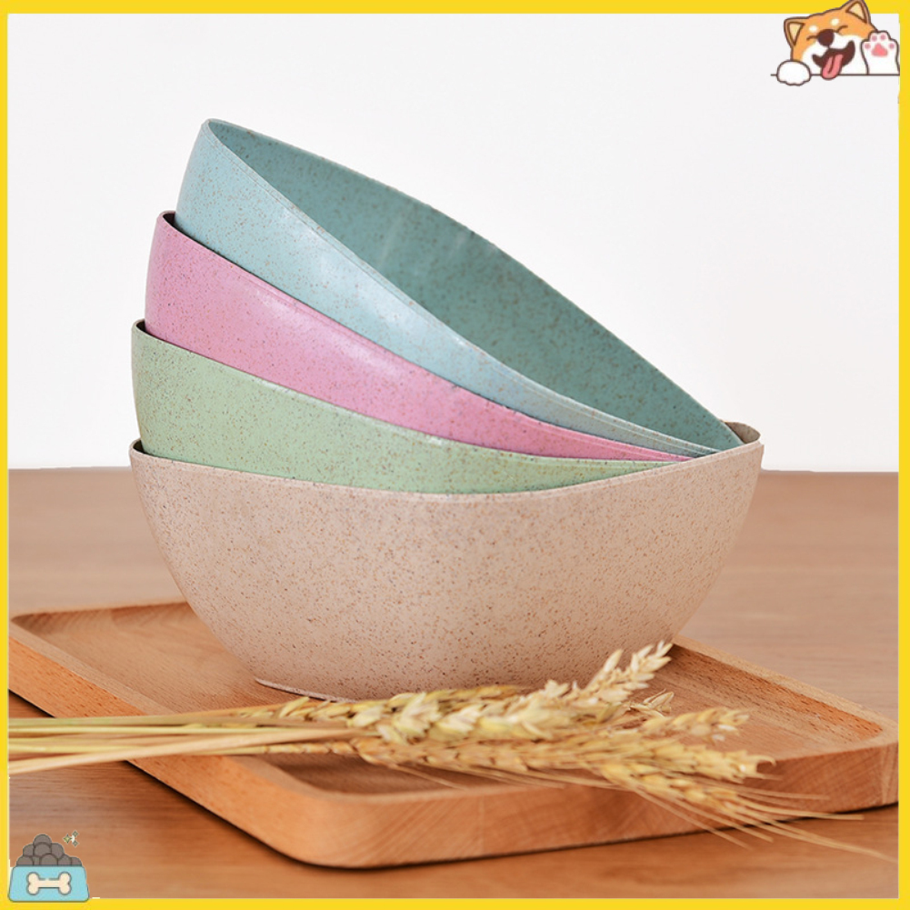 Bát ăn bằng lúa mạch nhiều màu thân thiện với môi trường