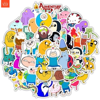 J· Bộ Hình Dán Chống Thấm Adventure Time, 50 tờ/bộ