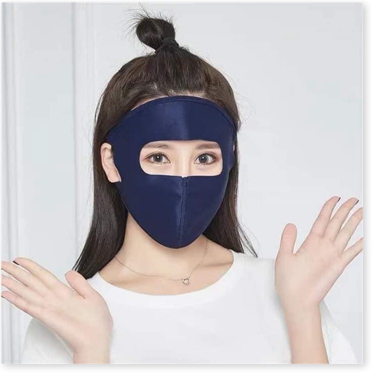 Khẩu trang ninja che kín mặt chống nắng chạy xe phượt hàn xì nam nữ - khau trang ninja chong nang