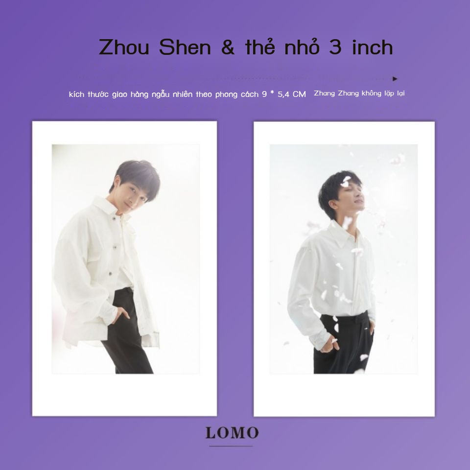 2022 ┋Zhou Shen Xiaoka photo poster bộ sưu tập ảnh cùng đoạn nên ủng hộ lomo card Polaroid postcard