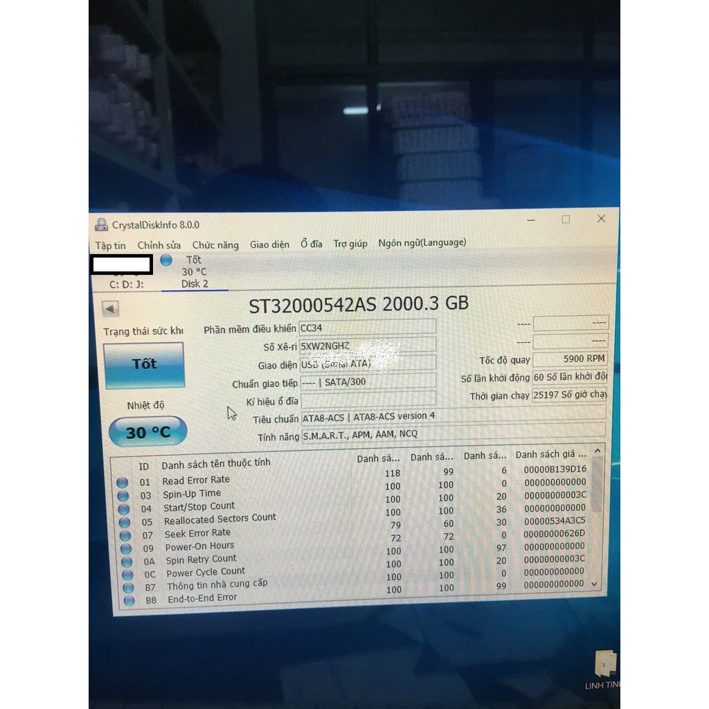 Ổ Cứng Seagate 2TB (2000GB) Hàng Tháo Máy Trạm Workstation USA | BigBuy360 - bigbuy360.vn