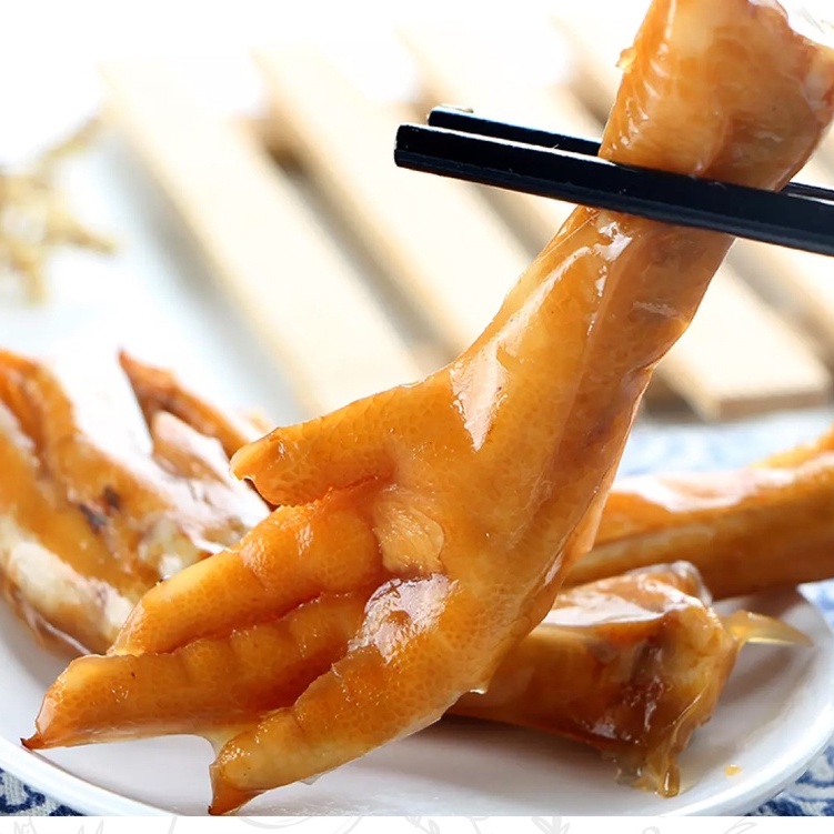 Combo 10 Chân gà cay Việt Nam ủ vị thơm ngon hãng ZUZI,CG02, BUBUFOOD