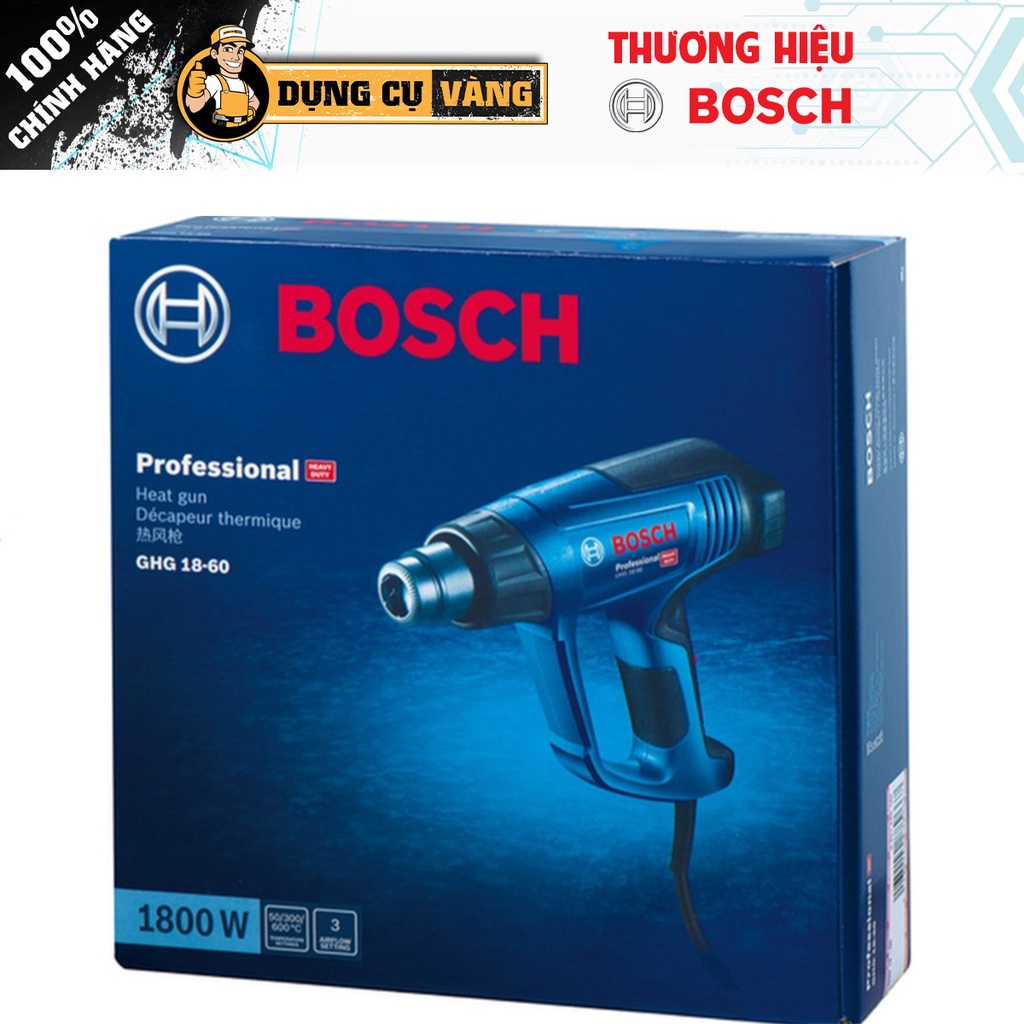 Máy thổi nóng Bosch GHG 18-60