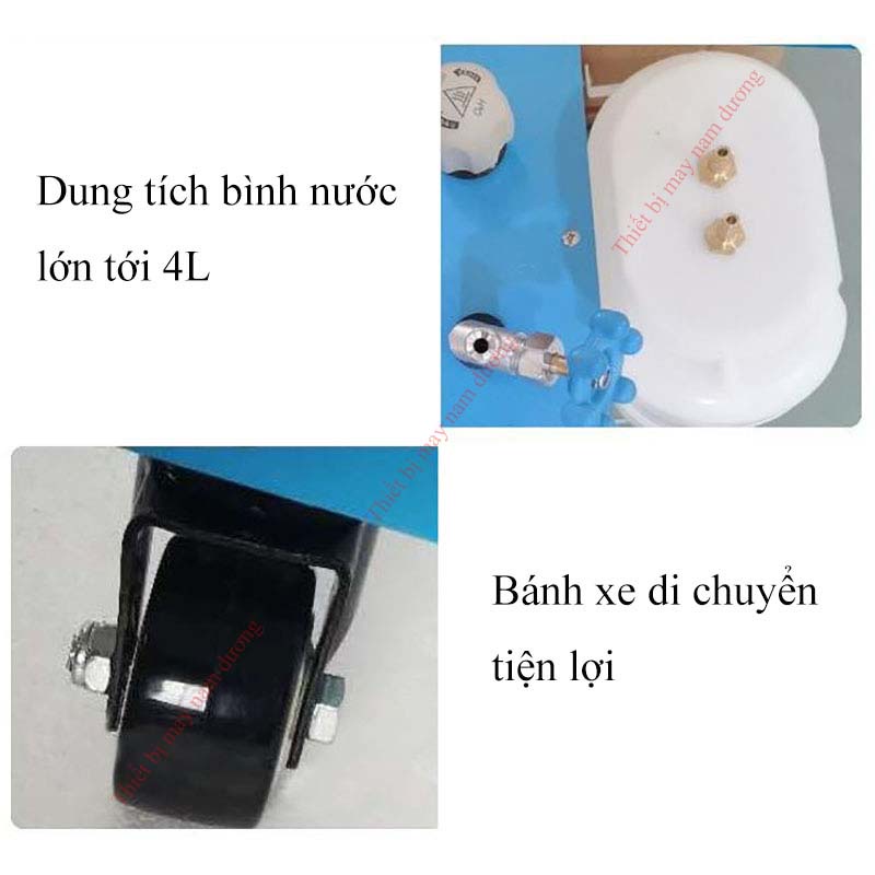 Bàn ủi nồi hơi công nghiệp &gt; Bàn ủi nồi hơi chuyên ủi Rèm ủi đồ áo thời trang, đầm váy các loại di chuyển dễ dàng