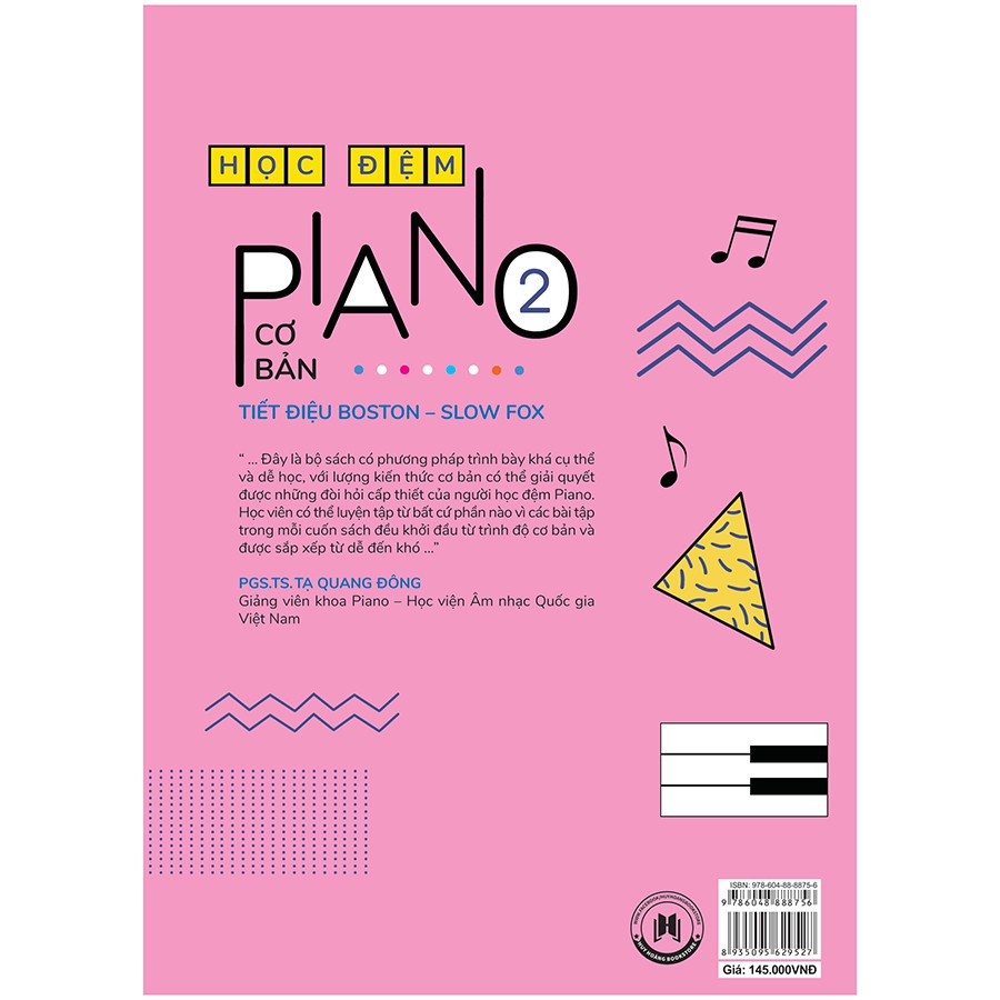 Sách - Học Đệm Piano Cơ Bản - Phần 2