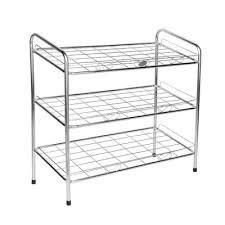 Kệ dép inox 3 tầng