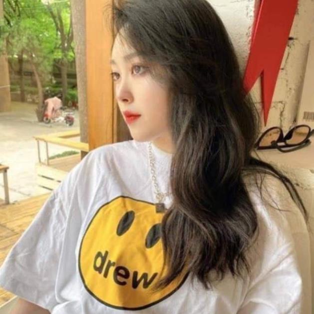 Áo Phông In 3D Phối Chữ DREW Fom Dáng Nam Nữ Phá Cách - Trẻ Trung Năng Động Trend Hot 2022