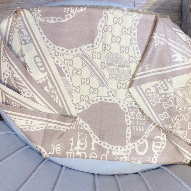 Khăn choàng len mềm họa tiết 1m8 x 60 cm