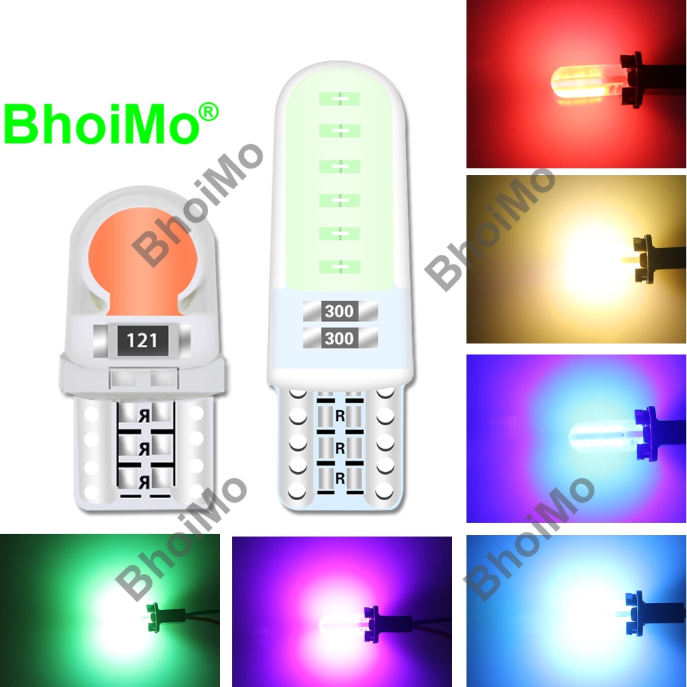 Đèn Led Cob T10 W5W 12smd 194 168 Dc12V Gắn Trần Xe Hơi / Xe Tải / Xe Mô Tô