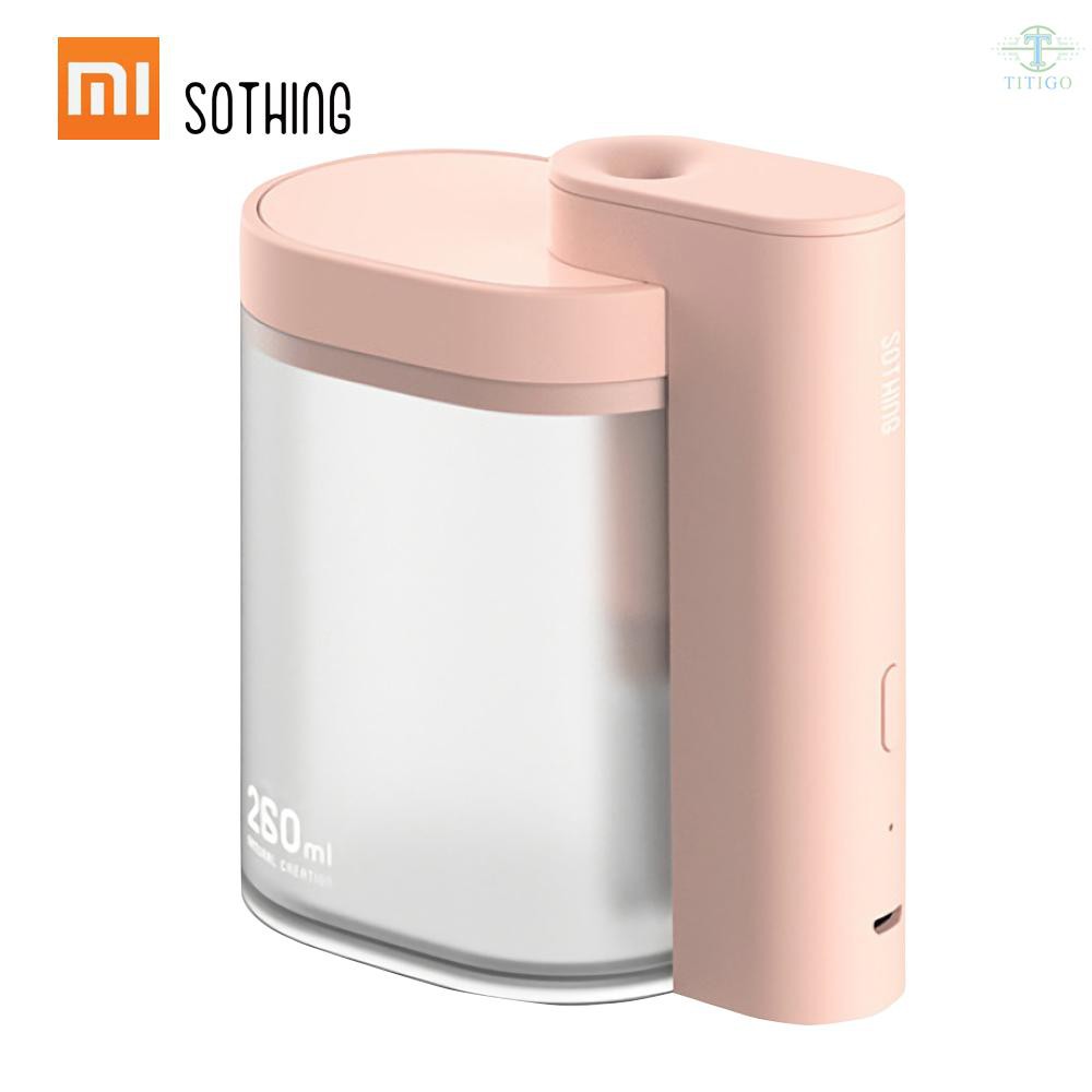 Ť Xiaomi Mijia Sothing Air Humidifier Household Desktop Mute Air Purifier Geometric Electric Diffuser Water Nebulizer US