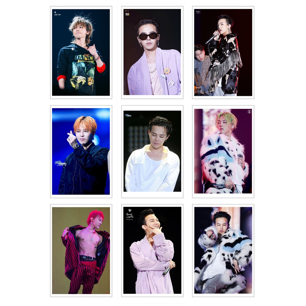 Lomo Card Ảnh G-Dragon (GD) - BIGBANG ( 36 ảnh)